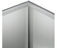 Sodo vazonas Sidabrinė 20 x 20 x 20 cm Galvanizuotas plienas