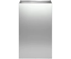 Sodo vazonas Sidabrinė 30 x 30 x 50 cm Galvanizuotas plienas