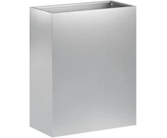 Sodo vazonas Sidabrinė 40 x 20 x 50 cm Galvanizuotas plienas