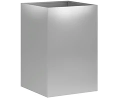 Sodo vazonas Sidabrinė 40 x 40 x 60 cm Galvanizuotas plienas