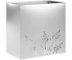 Sodo vazonas Sidabrinė 50 x 30 x 49 cm Galvanizuotas plienas