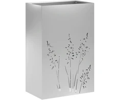 Sodo vazonas Sidabrinė 50 x 30 x 75 cm Galvanizuotas plienas