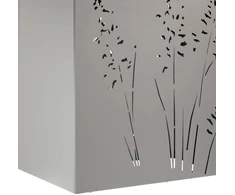 Sodo vazonas Sidabrinė 50 x 30 x 75 cm Nerūdijantis plienas