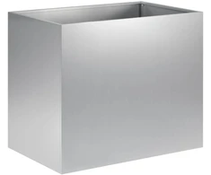 Sodo vazonas Sidabrinė 50 x 40 x 50 cm Galvanizuotas plienas
