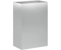Sodo vazonas Sidabrinė 50 x 40 x 75 cm Galvanizuotas plienas