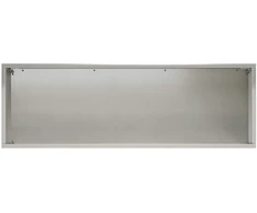 Sodo vazonas Sidabrinė 60 x 20 x 20 cm Nerūdijantis plienas