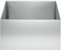 Sodo vazonas Sidabrinė 60 x 60 x 30 cm Galvanizuotas plienas