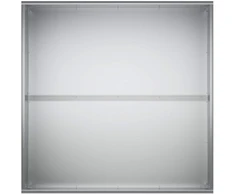 Sodo vazonas Sidabrinė 60 x 60 x 40 cm Galvanizuotas plienas