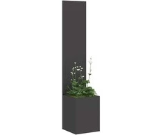 Sodo privatumo ekranas „Fretwork“ Juoda 32 x 32 x 150 cm