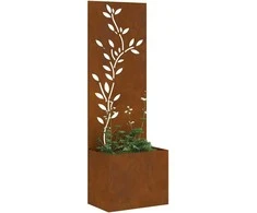 Sodo privatumo ekranas Gėlių Rūdijanti 50 x 32 x 150 cm