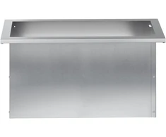 Sodo vazonas su LED 2 vnt. Sidabrinė 30 x 60 x 30 cm
