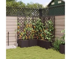 Sodo vazonas 5 pcs Ruda 120 x 120 x 143 cm Plastmasė
