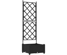 Sodo vazonas Juoda 40 x 40 x 125,5 cm PP