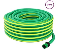 Sodo žarna 5 sluoksnių Žalia ir geltona 12 mm 30 m PVC