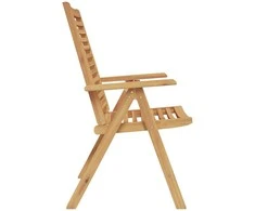 Kėdė 4 pcs Ruda 64.5 x 52 x 108 cm Kieto teka medžio