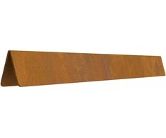 Vejo kraštas 4 vnt. 450 x 25 cm Rūdijanti