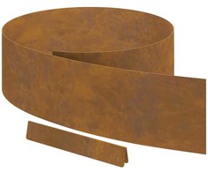 Vejo kraštas 450 x 20 cm Atmosferos poveikiui atsparus plienas