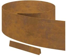 Vejo kraštas 450 x 25 cm Atmosferos poveikiui atsparus plienas