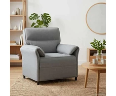 Sofa 100% poliesteris metalinis rėmas MDF, fanera