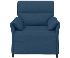 1 vietos sofa Mėlyna 88 x 83 x 95 cm Audinys
