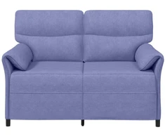 Dvitaškė sofa 2 vietos Džinsinės mėlynos 138 x 83 x 95 cm