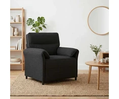 Sofa 100% poliesteris metalinis rėmas MDF, fanera
