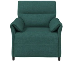 1 vietos sofa Tamsiai žalia 88 x 83 x 95 cm Audinys