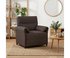 Sofa 100% poliesteris metalinis rėmas MDF, fanera