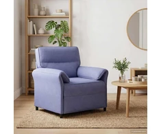 Sofa 100% poliesteris metalinis rėmas MDF, fanera