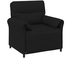 Sofa 100% poliesteris metalinis rėmas MDF, fanera