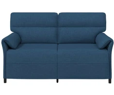 Dvitaškė sofa 2 vietos Mėlyna 158 x 83 x 95 cm Audinys