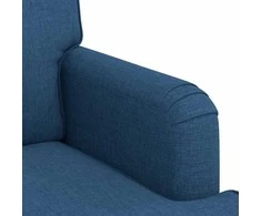 Sofa Sofos komplektas 2 vnt. Mėlyna audinys