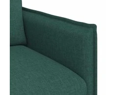 Sofa Sofos komplektas 2 vnt. Tamsiai žalia Audinys