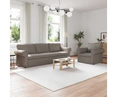 Sofa Sofos komplektas 2 pcs Tortora 245 x 82 x 80 cm audinys