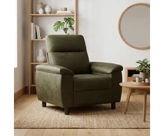 Sofa Armijos Žalia 95 x 90 x 95 cm Dirbtinė suedė oda