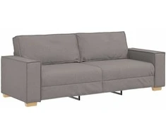 3-Vietis Sofa Taupe 220 cm audinys