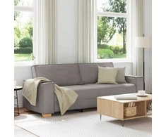 3-Vietis Sofa Taupe 220 cm audinys