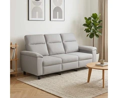 Sofa Debesų pilka 214 x 90 x 95 cm Audinys
