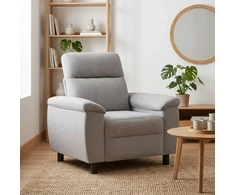 Sofa Debesų pilka 95 x 90 x 95 cm Audinys