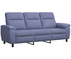 Sofa Džinsinės mėlynos 214 x 90 x 95 cm Audinys
