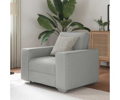 Sofa Debesų pilka 100 x 80 x 82 cm audinys