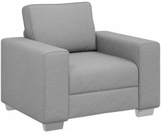Sofa Debesų pilka 100 x 80 x 82 cm audinys