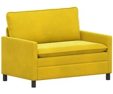 Sofa Geltona 126 x 81 x 87,5 cm Aksomas