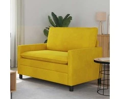 Sofa Geltona 126 x 81 x 87,5 cm Aksomas
