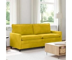 Sofa Geltona 196 x 81 x 87,5 cm Aksomas