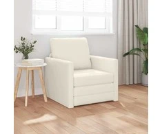 Sofa lova Kreminė 74 x 77 x 81 cm Aksomas