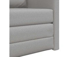 Sofa lova Debesų pilka 74 x 77 x 81 cm audinys