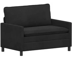 Sofa Juoda 126 x 81 x 87,5 cm Aksomas