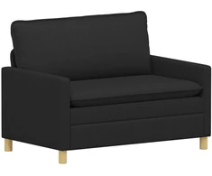 Sofa Juoda 126 x 81 x 87,5 cm Audinys