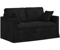 Sofa Juoda 138 x 78 x 80 cm Aksomas